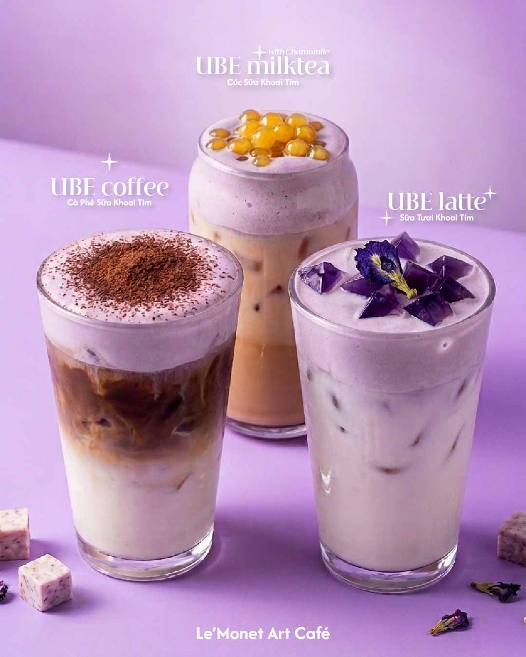 UBE Collection – Le'Monet Art Café